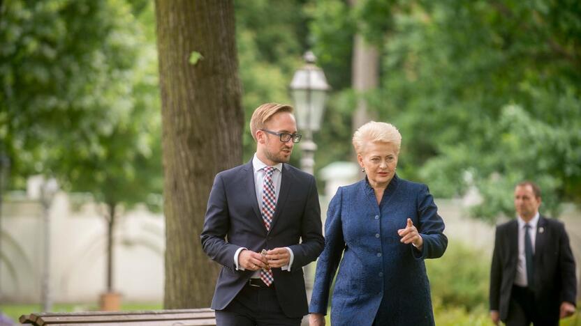 Liudas Zakarevičius ir Dalia Grybauskaitė