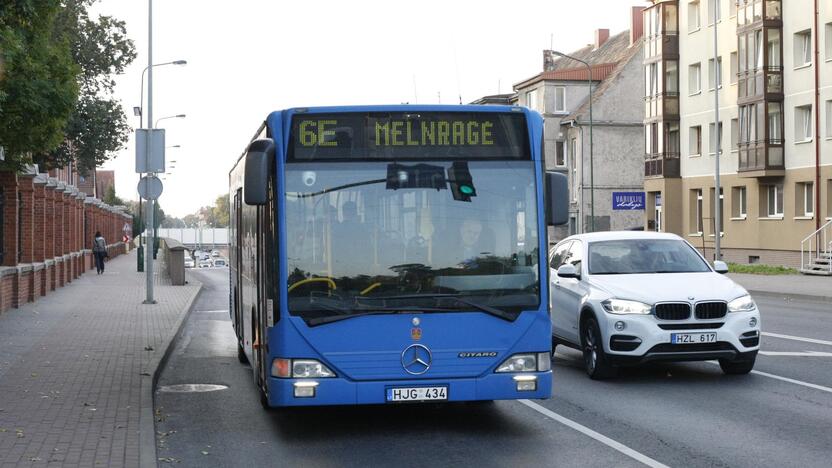 Nugalėjo: greičiausiai numatytu maršrutu atvyko autobusas.