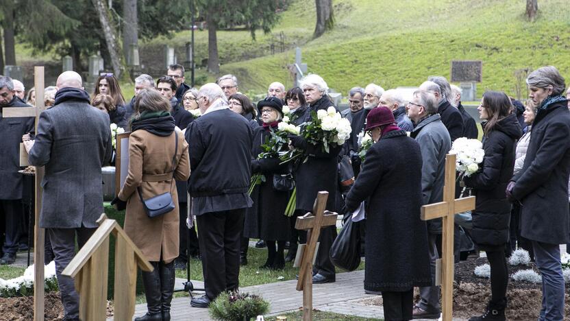 Filosofas A. Šliogeris atgulė amžinojo poilsio