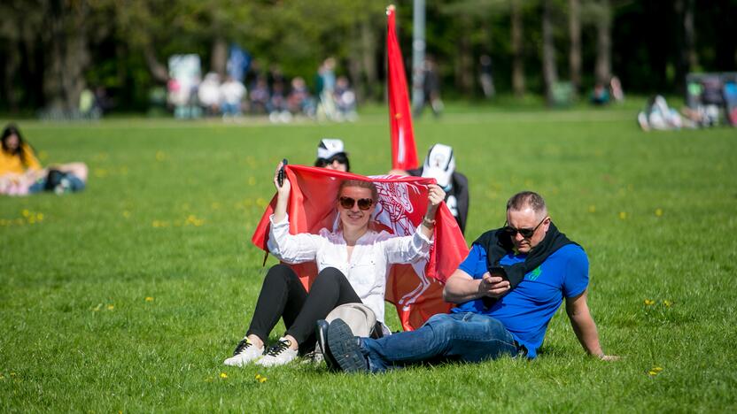 „Didysis šeimos gynimo maršas“ Vingio parke