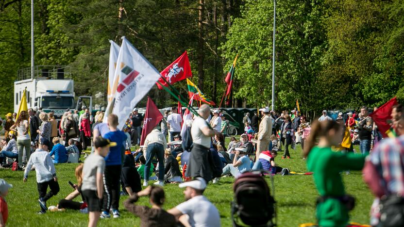 „Didysis šeimos gynimo maršas“ Vingio parke