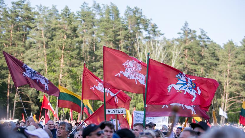 „Didysis šeimos gynimo maršas“ Vingio parke