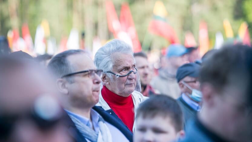 „Didysis šeimos gynimo maršas“ Vingio parke