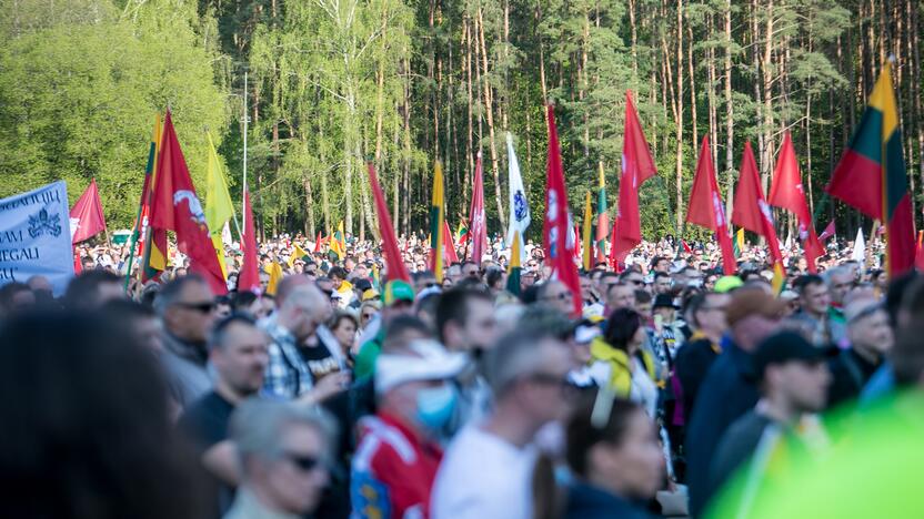 „Didysis šeimos gynimo maršas“ Vingio parke