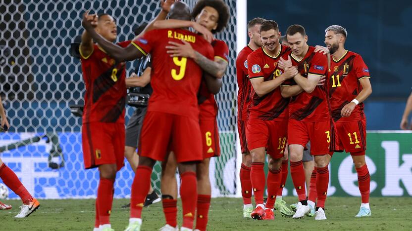 Europos futbolo čempionatas: Belgija–Portugalija 1:0