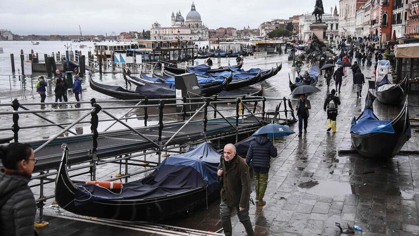 Veneciją užliejo potvynis