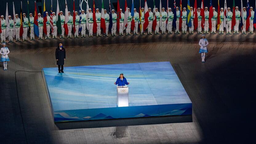 Žiemos olimpinių žaidynių atidarymo ceremonija