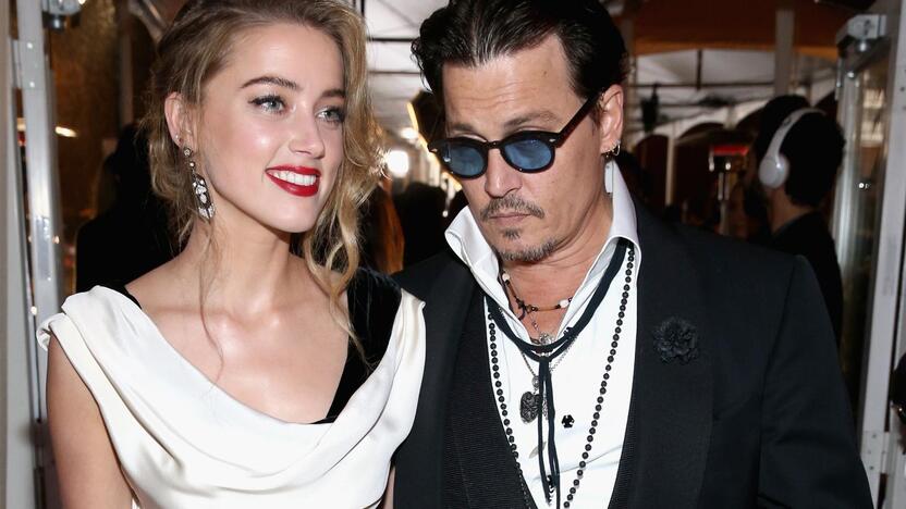 Amber Heard ir Johnny Deppas