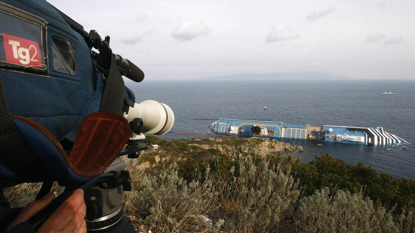 "Costa Concordia" Italijoje, 2012 m.