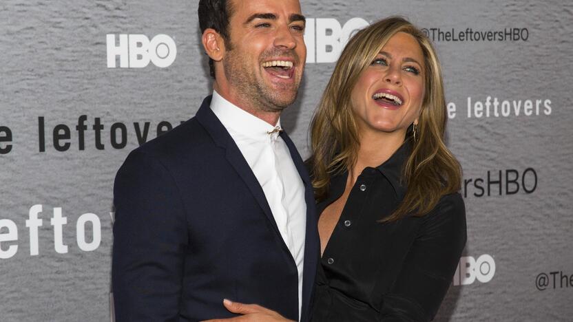 Justin Theroux ir Jennifer Aniston