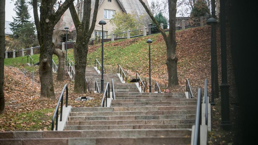 Atgimė legendiniai Kauko laiptai