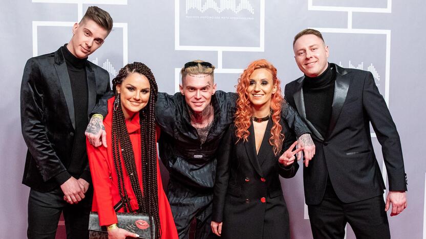 Muzikos apdovanojimų „M.A.M.A 2019“ svečiai