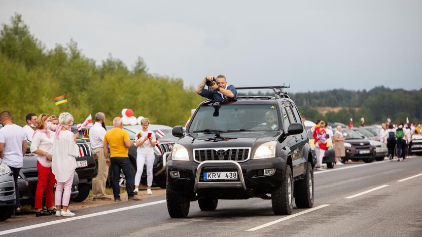 „Laisvės kelio“ dalyviai susirinko nuo Katedros aikštės iki Medininkų memorialo