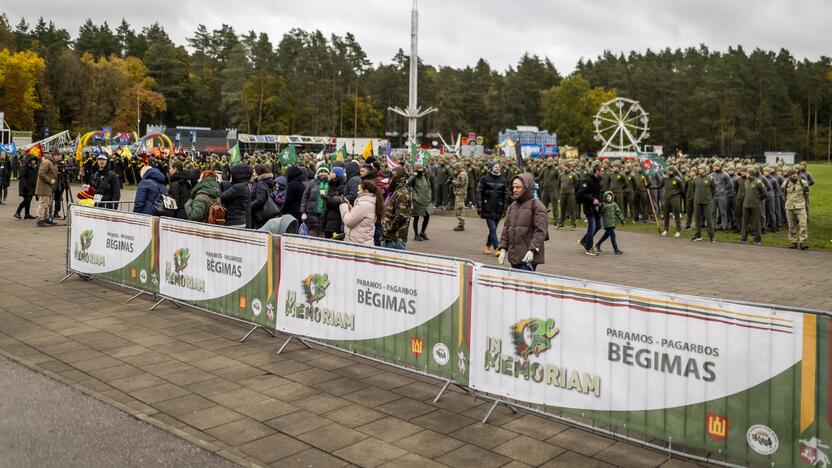 Lietuvos ir Ukrainos karių pagarbos bėgimas „In Memoriam“