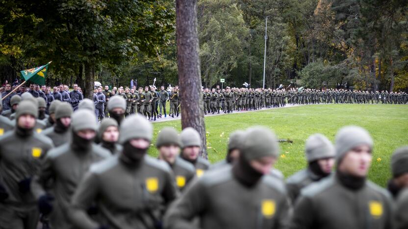 Lietuvos ir Ukrainos karių pagarbos bėgimas „In Memoriam“