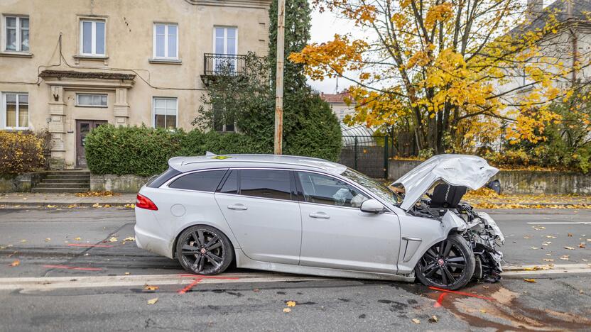 Girto vairuotojo sukelta avarija Žvėryne