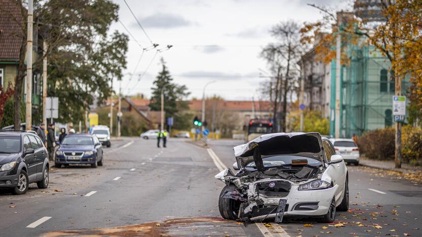 Girto vairuotojo sukelta avarija Žvėryne