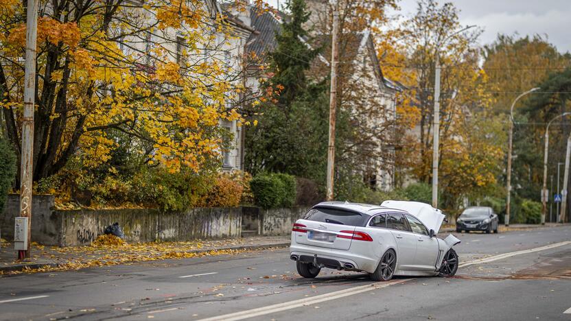 Girto vairuotojo sukelta avarija Žvėryne