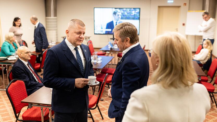 Seimo rinkimų antrasis turas: Lietuvos valstiečių ir žaliųjų sąjungos štabas