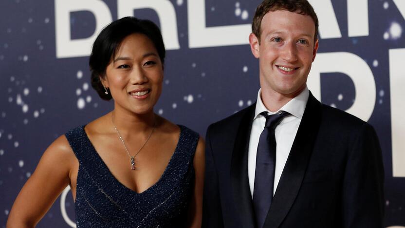 Markas Zuckerbergas ir Priscilla Chan 