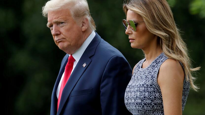 Donaldas Trumpas ir Melania Trump