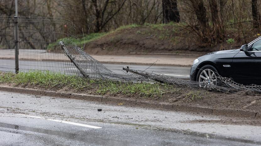 Tragiška avarija Vilniuje ant Valakupių tilto 