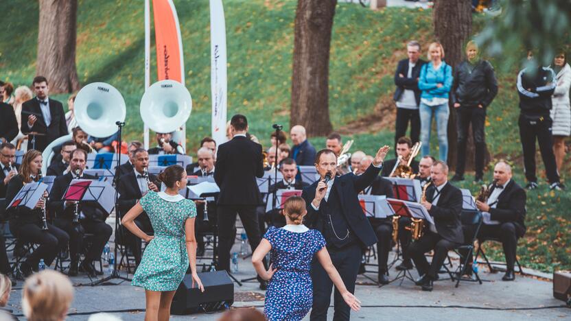 Kauko laiptų terasoje skambėjo auksinės D. Dolskio dainos