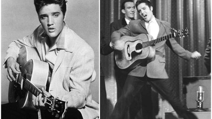 1956 metais rokenrolo karalius Elvis Presley (Elvis Preslis) pirmą kartą pasirodė Ed Sullivan (Edo Salivano) laidoje.