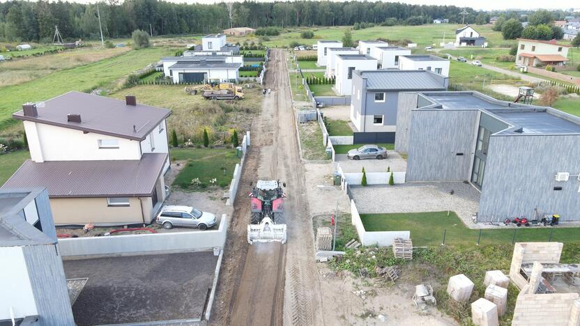 Domėsis: naujojo Svainių gatvelės pagrindo pokyčius stebės mokslininkai.