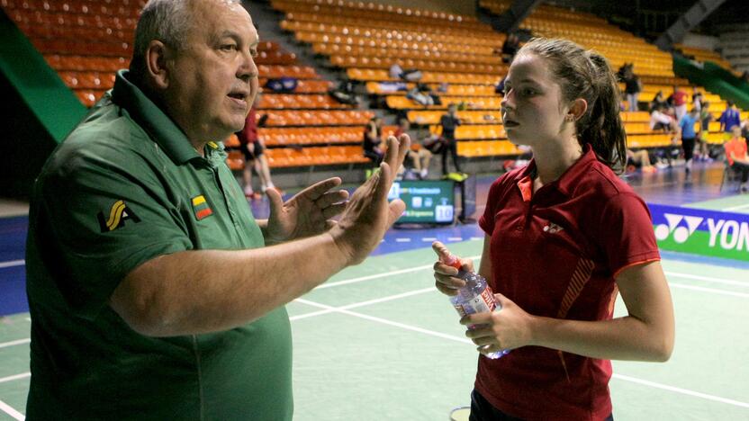 Trenerio J.Špelverio auklėtinė V.Fomkinaitė "Yonex" turnyre repetuos prieš svarbiausias sezono kovas