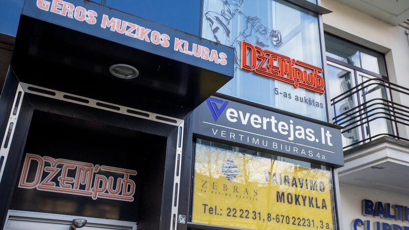 Šešėlis: Laisvės alėjoje esantis naktinis klubas "Džem Pub" – viena dažniausiai Kauno policijos ikiteisminiuose tyrimuose minimų miesto pasilinksminimo įstaigų.