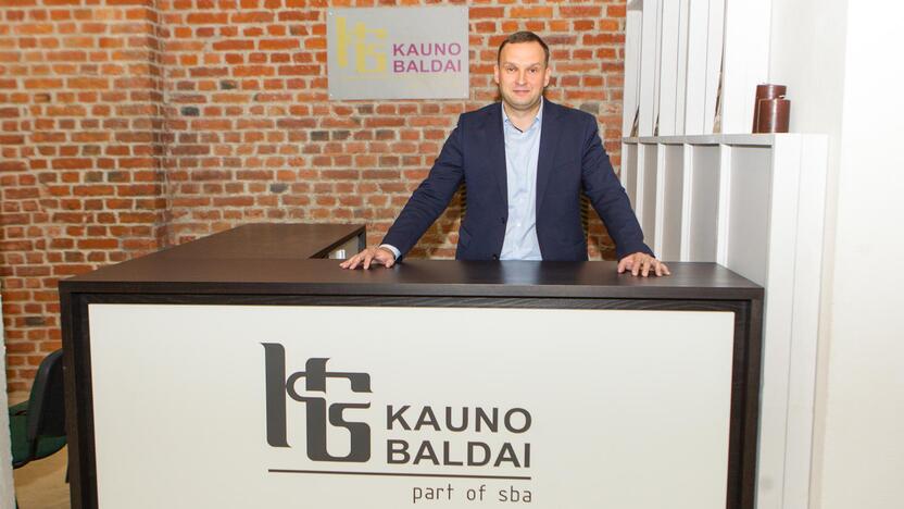 Pasiteisino: "Kauno baldų" vadovas T.Mauricas tikino, kad pirkėjai įvertino jų kurtų baldų kolekcijas.