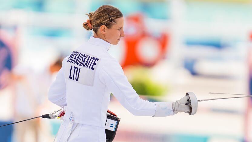 G. Venčkauskaitė žengė į olimpiados finalą  