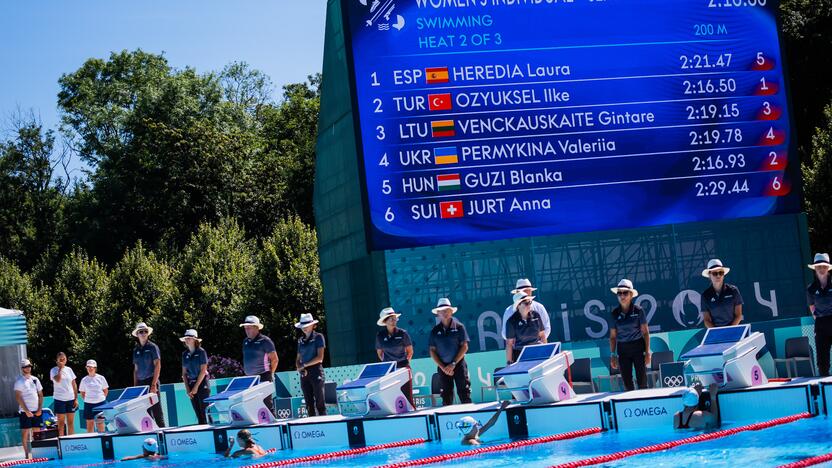 G. Venčkauskaitė žengė į olimpiados finalą  