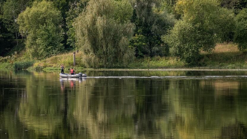 Panemunės paplūdimyje dingusio vyro paieška