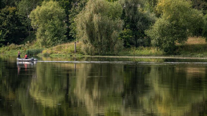 Panemunės paplūdimyje dingusio vyro paieška