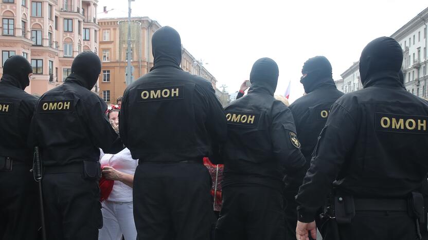 Per A. Lukašenkos gimtadienį – tūkstantinės minios protestas