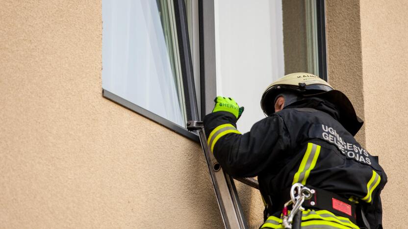 Asilo sulaikymas Žemaičių gatvėje