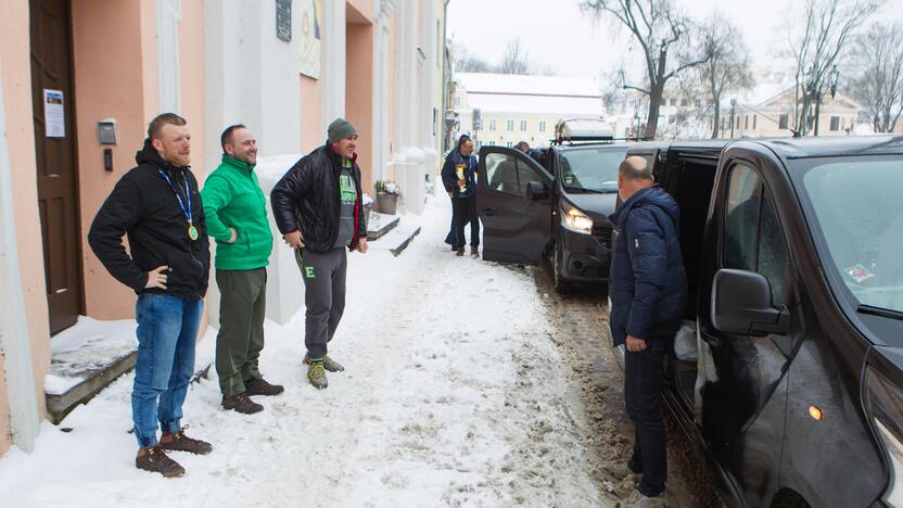 Poledinės žūklės čempionų sutikimas Kaune