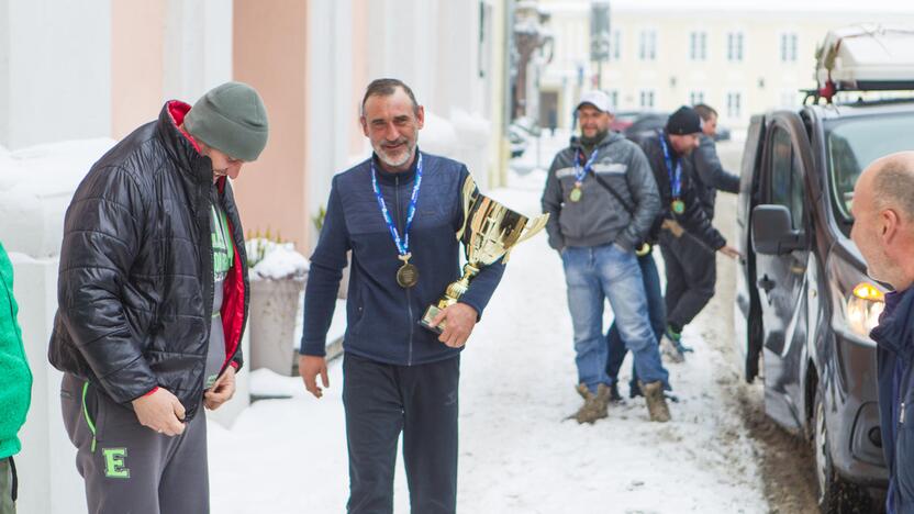 Poledinės žūklės čempionų sutikimas Kaune