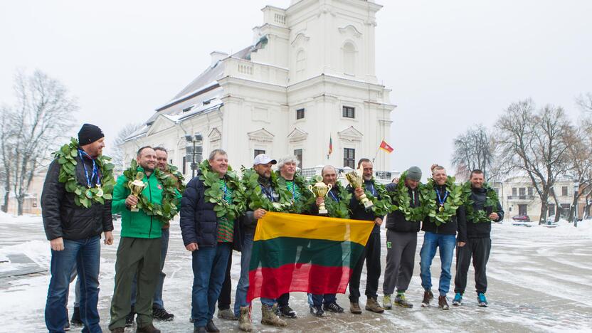 Poledinės žūklės čempionų sutikimas Kaune