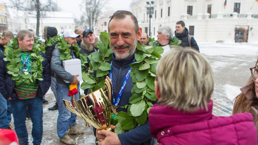 Poledinės žūklės čempionų sutikimas Kaune