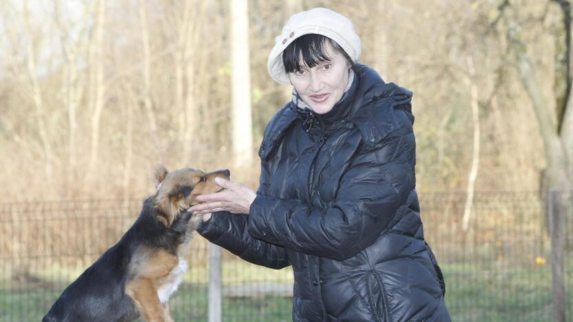 G.Kučinskienei dėl meilės gyvūnams tenka pakovoti net su savo vyru, žinomu dainininku E.Kučinsku.