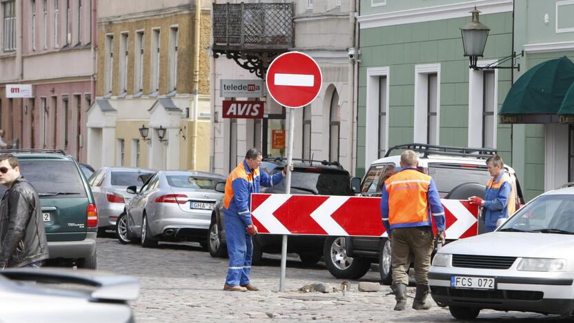 Fantazijos: kai kurie žmonės mano, kad, uždraudus automobilių eismą Žvejų gatvėje, senamiestis atgimtų.