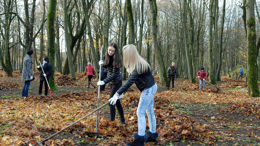 Švara: netrukus viešąsias miesto erdves ir vėl gražins švaros akcijos dalyviai.