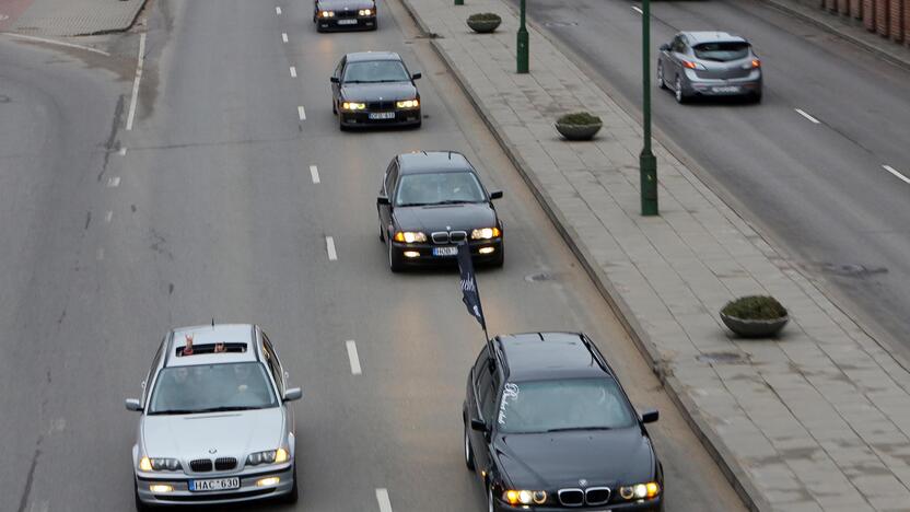 Šiemet eismo įvykių metu uostamiestyje pasižymėjo ne tik BMW markės automobiliai.