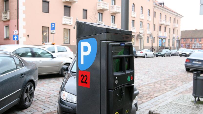 Turgaus gatvėje mokestis už automobilių stovėjimą didžiausias.