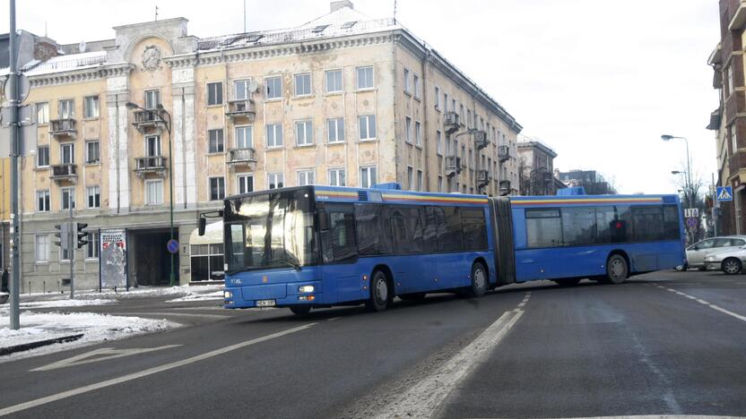 Planas: iki rugsėjo turės būti perdažyti visi miesto autobusai.