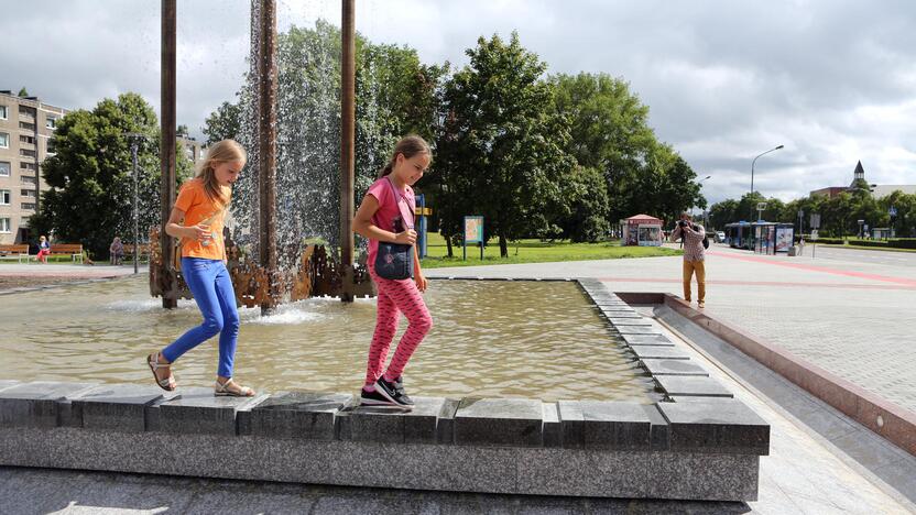 Žinia: Pempininkų mikrorajone pramogų vaikams pasigendantys klaipėdiečiai netrukus sulauks pokyčių.