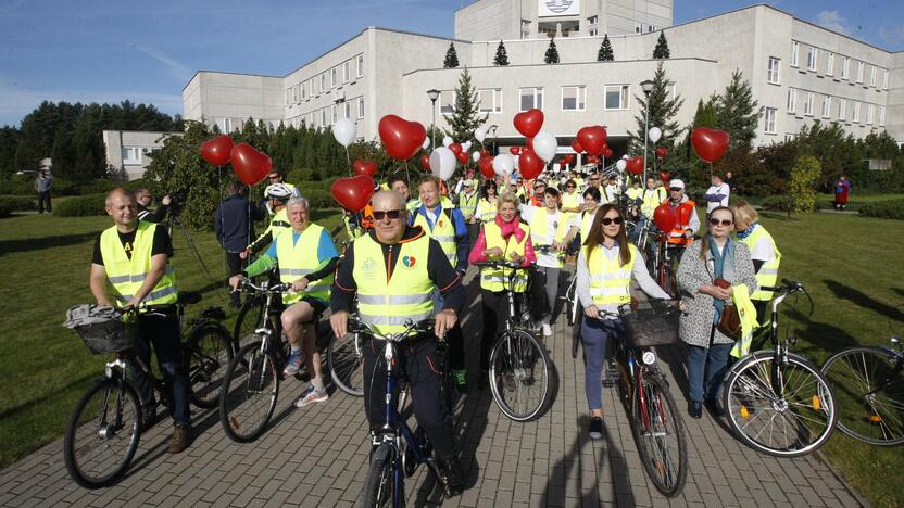 Neabejingi: Jūrininkų ligoninės darbuotojų gretas papildė gausus būrys bendraminčių, neabejingų savo ir aplinkinių sveikatai.